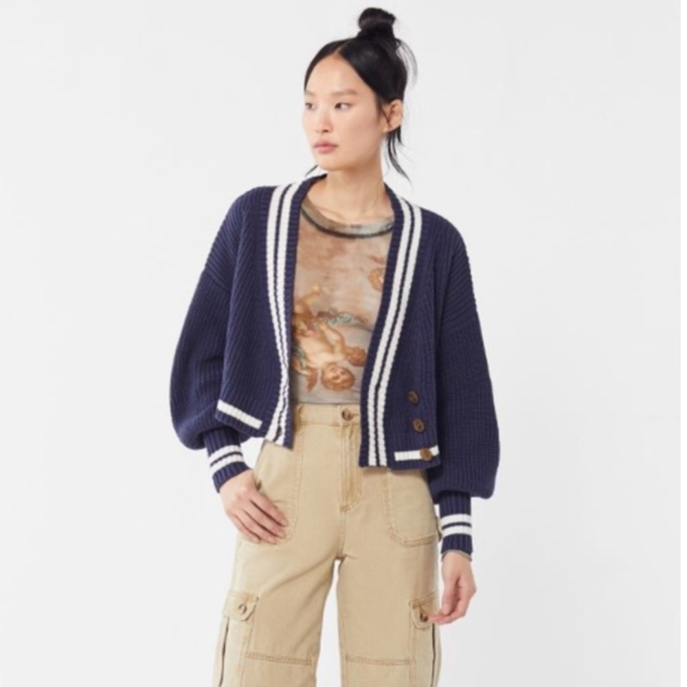 *NWT* Urban Outfitters Navy Blue Cardigan